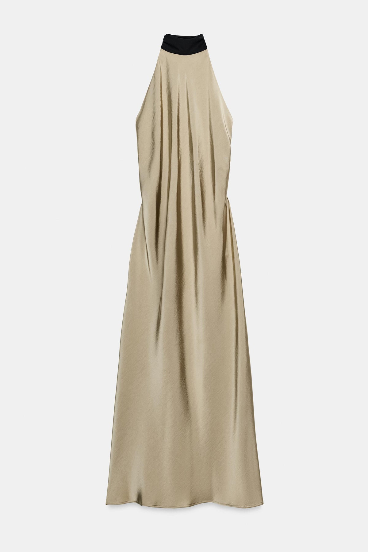 ROBE HALTER COMBINÉE AVEC NŒUD