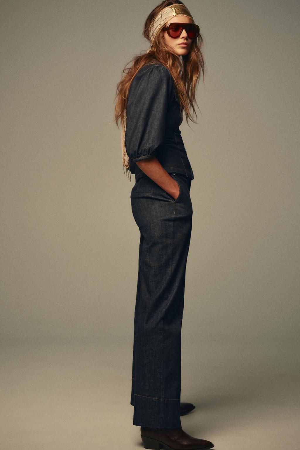PANTALON BOOTCUT NERVURE