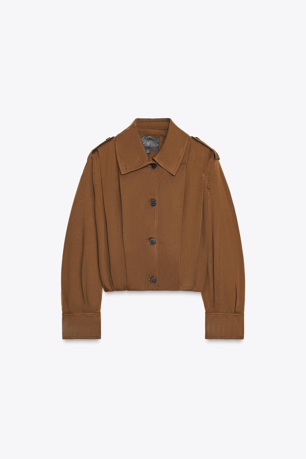 VESTE PLIS PATTES DE BOUTONNAGE ZW COLLECTION