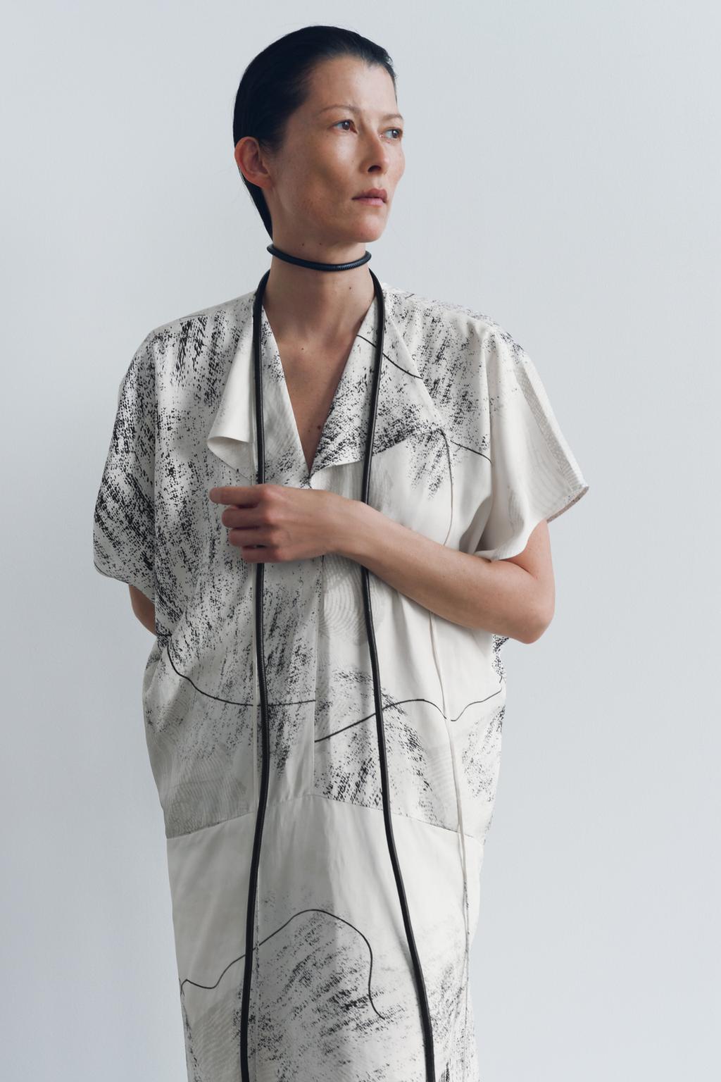 ROBE MI-LONGUE IMPRIMÉE ZW COLLECTION