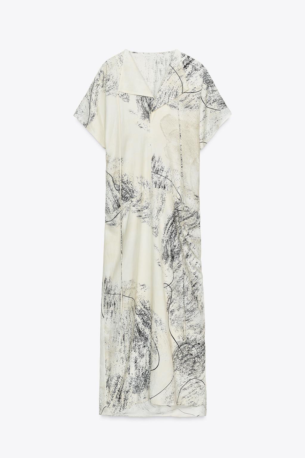 ROBE MI-LONGUE IMPRIMÉE ZW COLLECTION