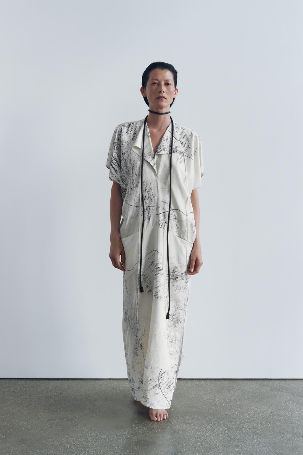 ROBE MI-LONGUE IMPRIMÉE ZW COLLECTION