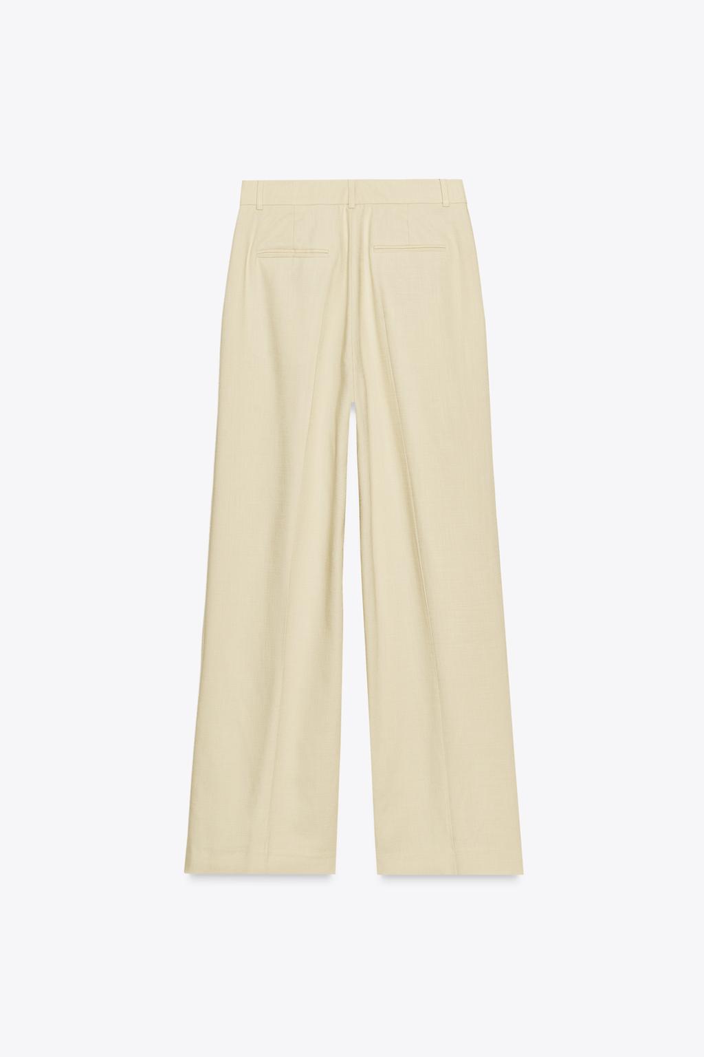ZW COLLECTION WIDE-LEG DARTED TROUSERS