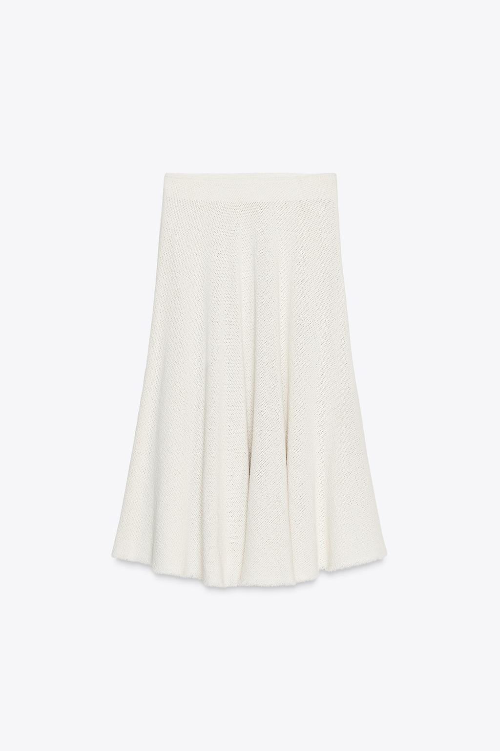 JUPE MIDI TEXTURÉE ZW COLLECTION