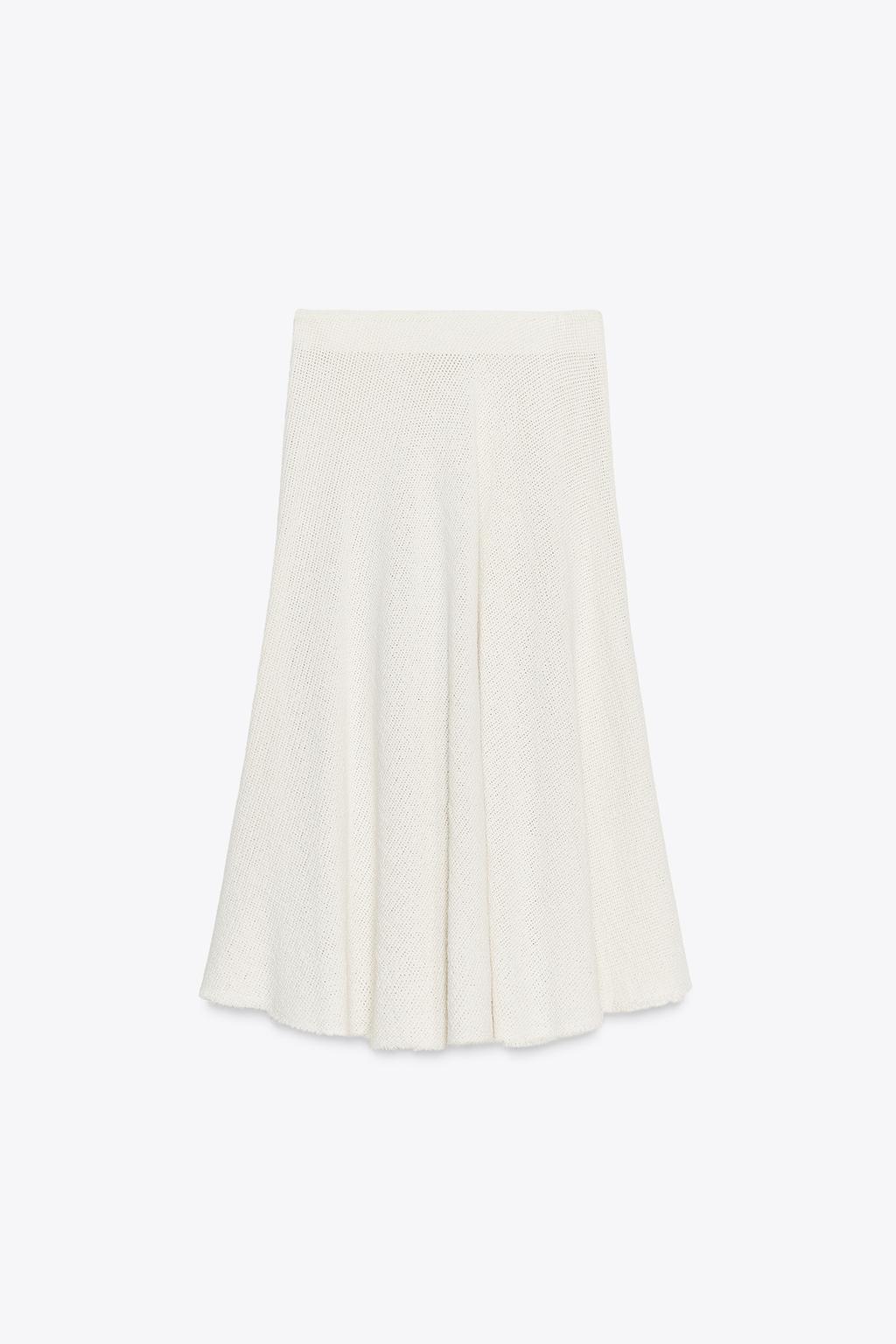 JUPE MIDI TEXTURÉE ZW COLLECTION