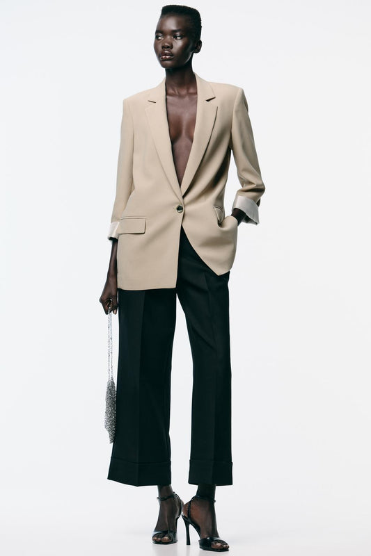 BLAZER POIGNETS IMPRIMÉS