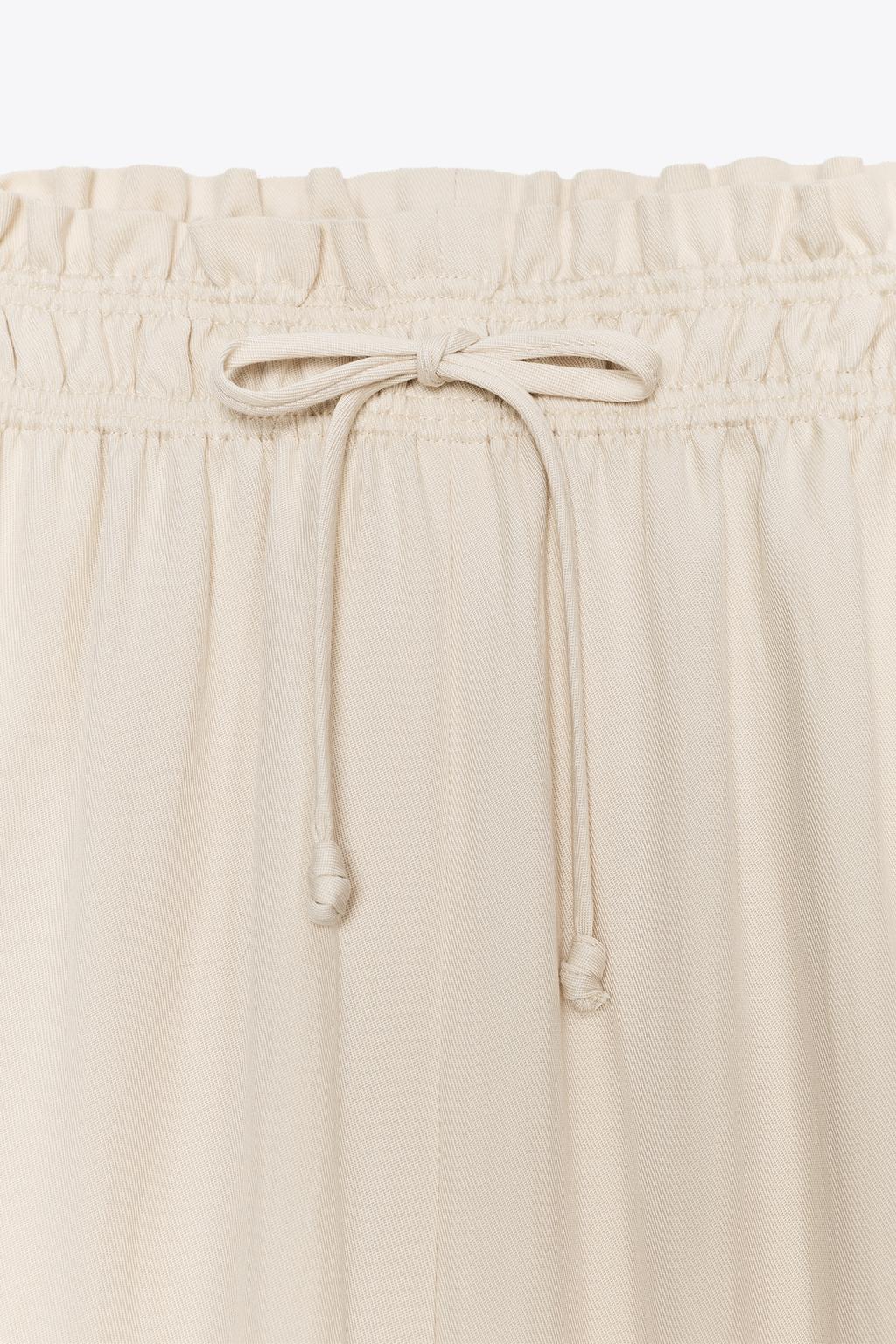 ENSEMBLE BLOUSE À MANCHES BOUFFANTES |  PANTALON DE PYJAMA FLUIDE ZW COLLECTION