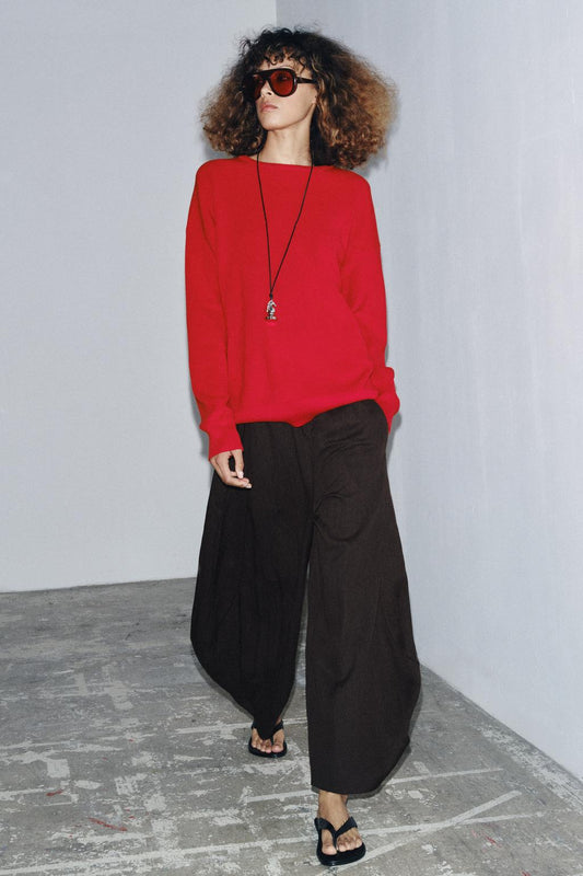 PANTALON TEXTURÉ À VOLUME ZW COLLECTION
