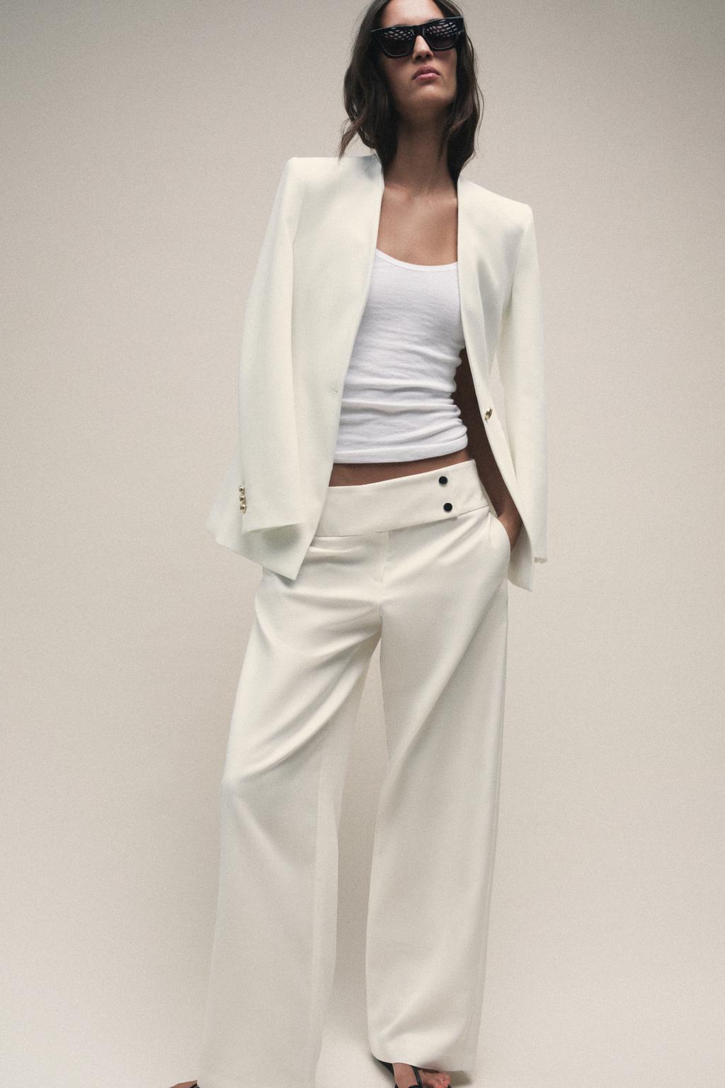 VESTE AJUSTÉE SANS REVERS