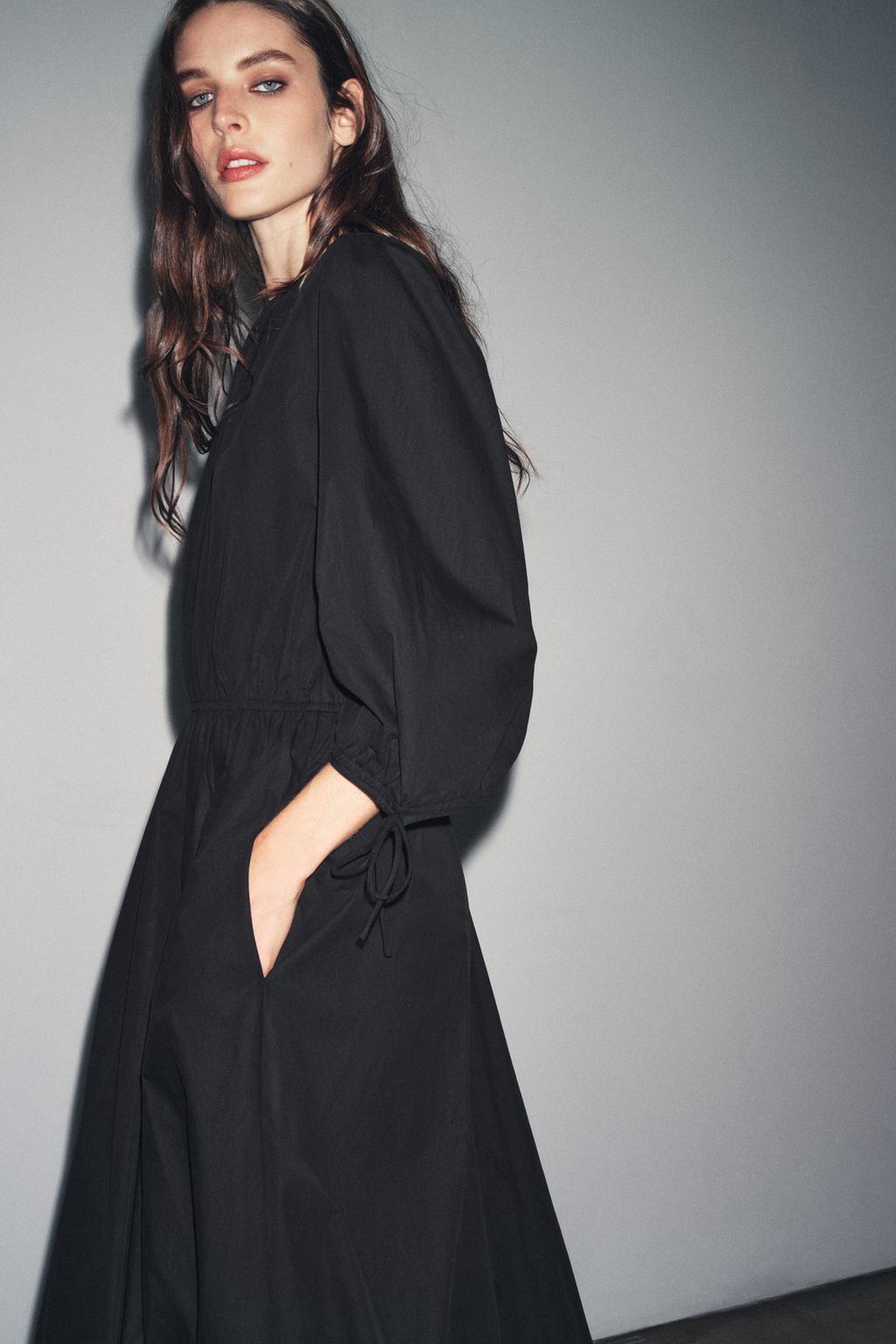 ROBE FRONCÉE POPLINE ZW COLLECTION