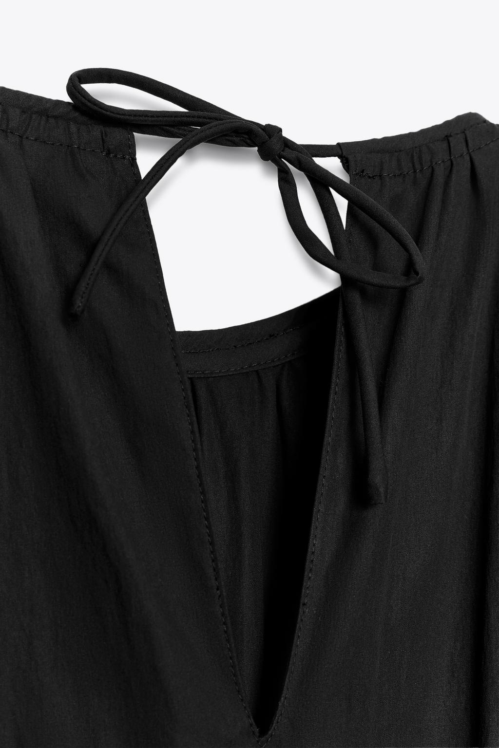 ROBE FRONCÉE POPLINE ZW COLLECTION
