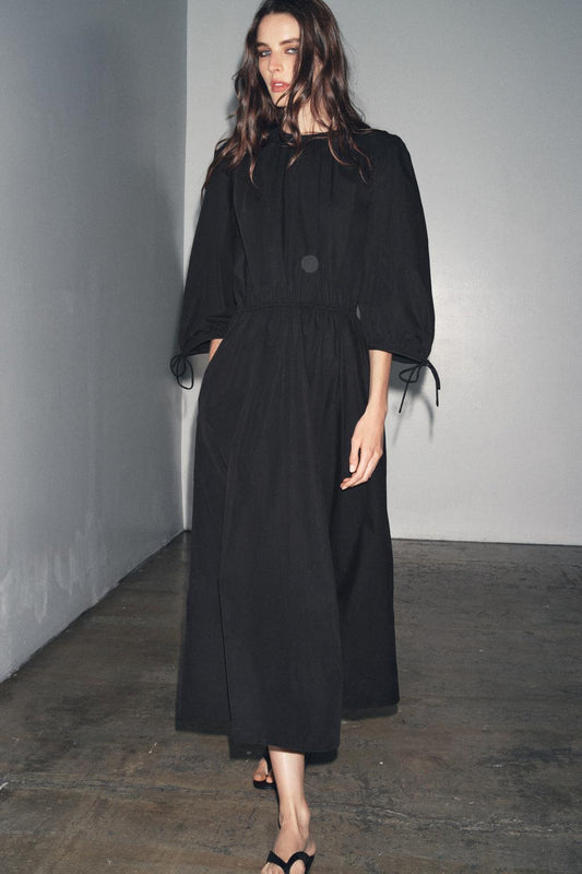 ROBE FRONCÉE POPLINE ZW COLLECTION