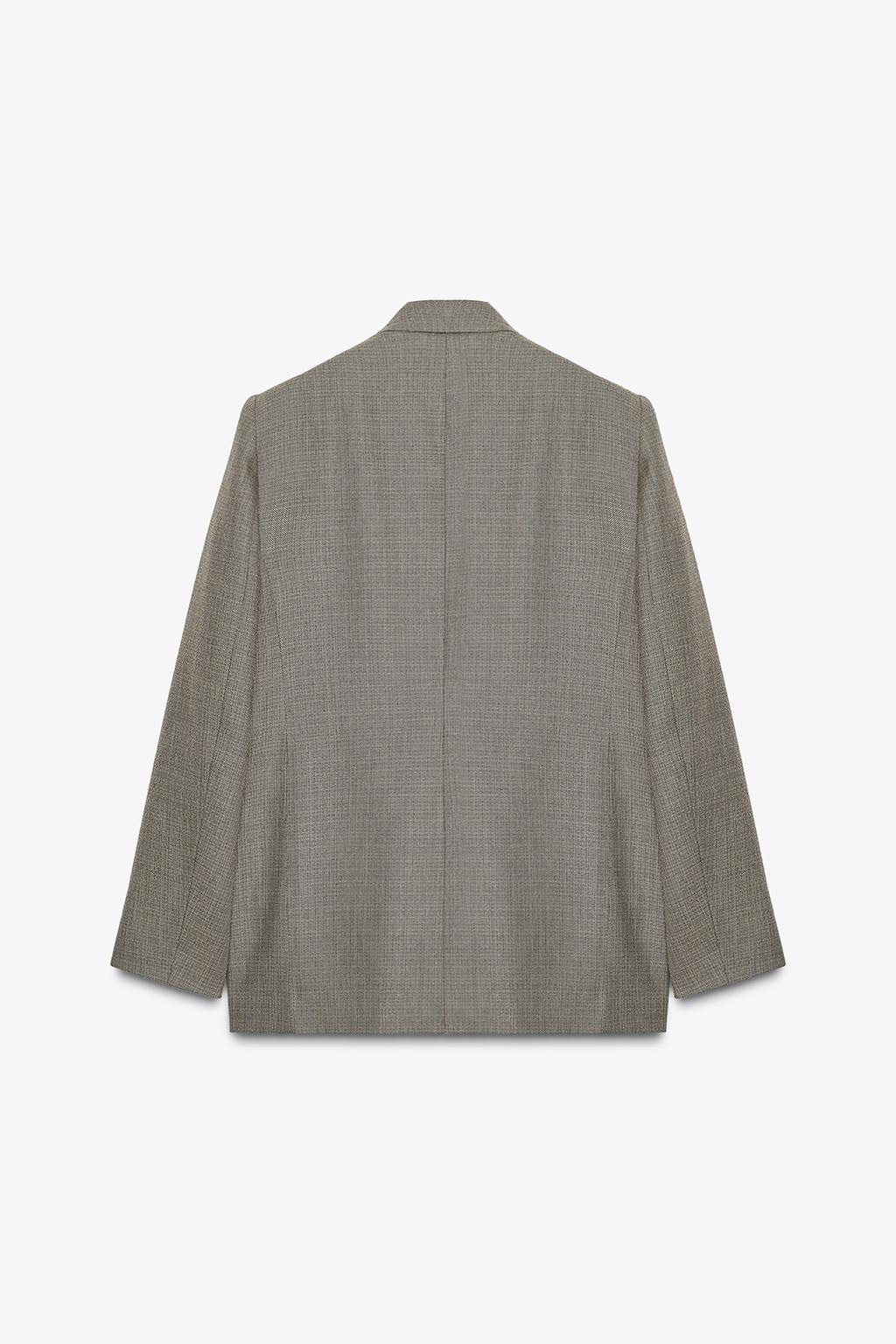 VESTE CROISÉE ÉPAULETTES