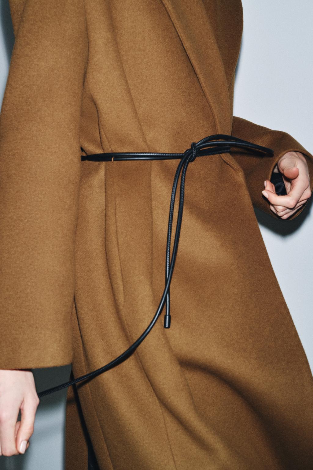 MANTEAU MÉLANGE LAINE ZW COLLECTION