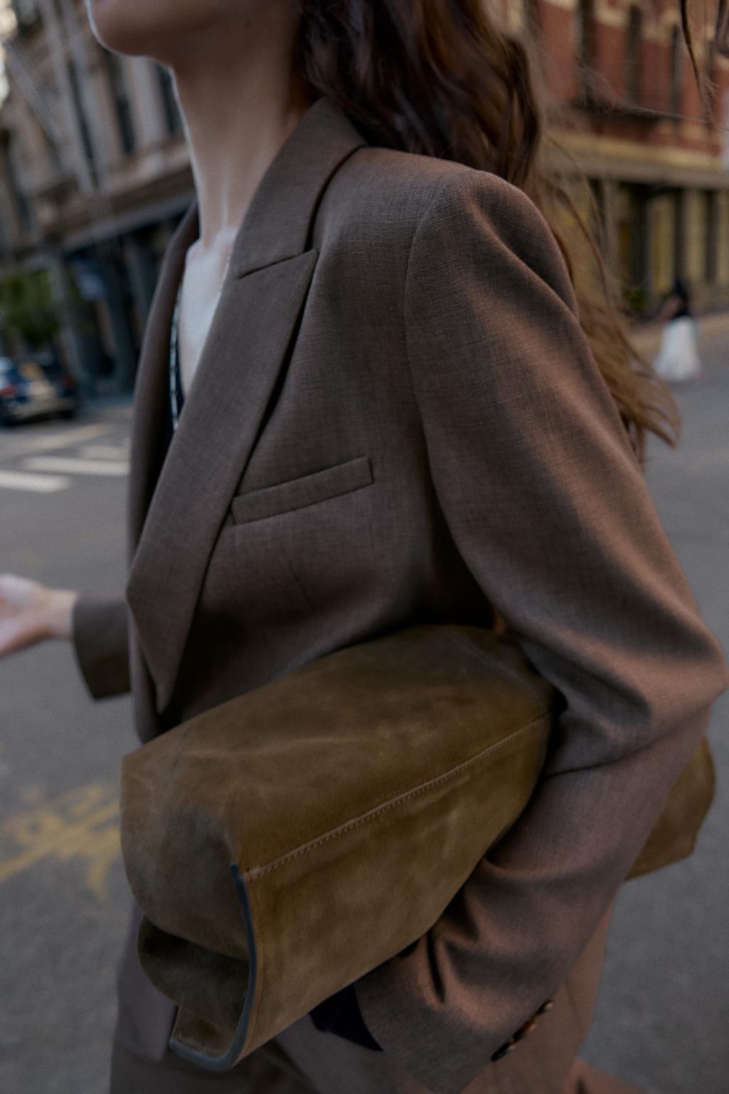 ENSEMBLE BLAZER OUVERTURE DOS | PANTALON BAS BOUTONS