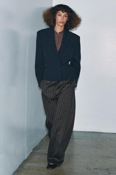 PANTALON À RAYURES ZW COLLECTION