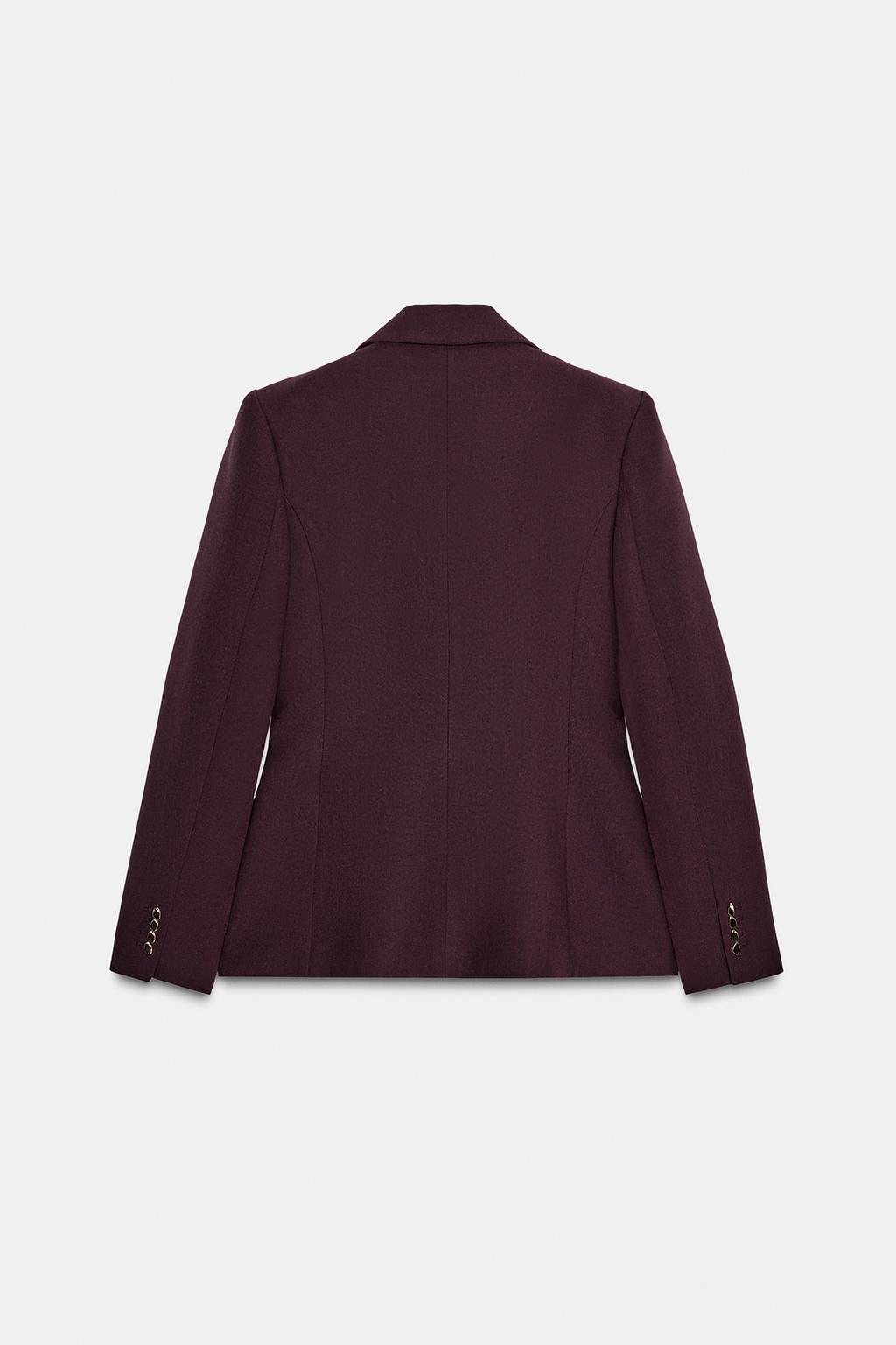 VESTE AJUSTÉE À ÉPAULETTES