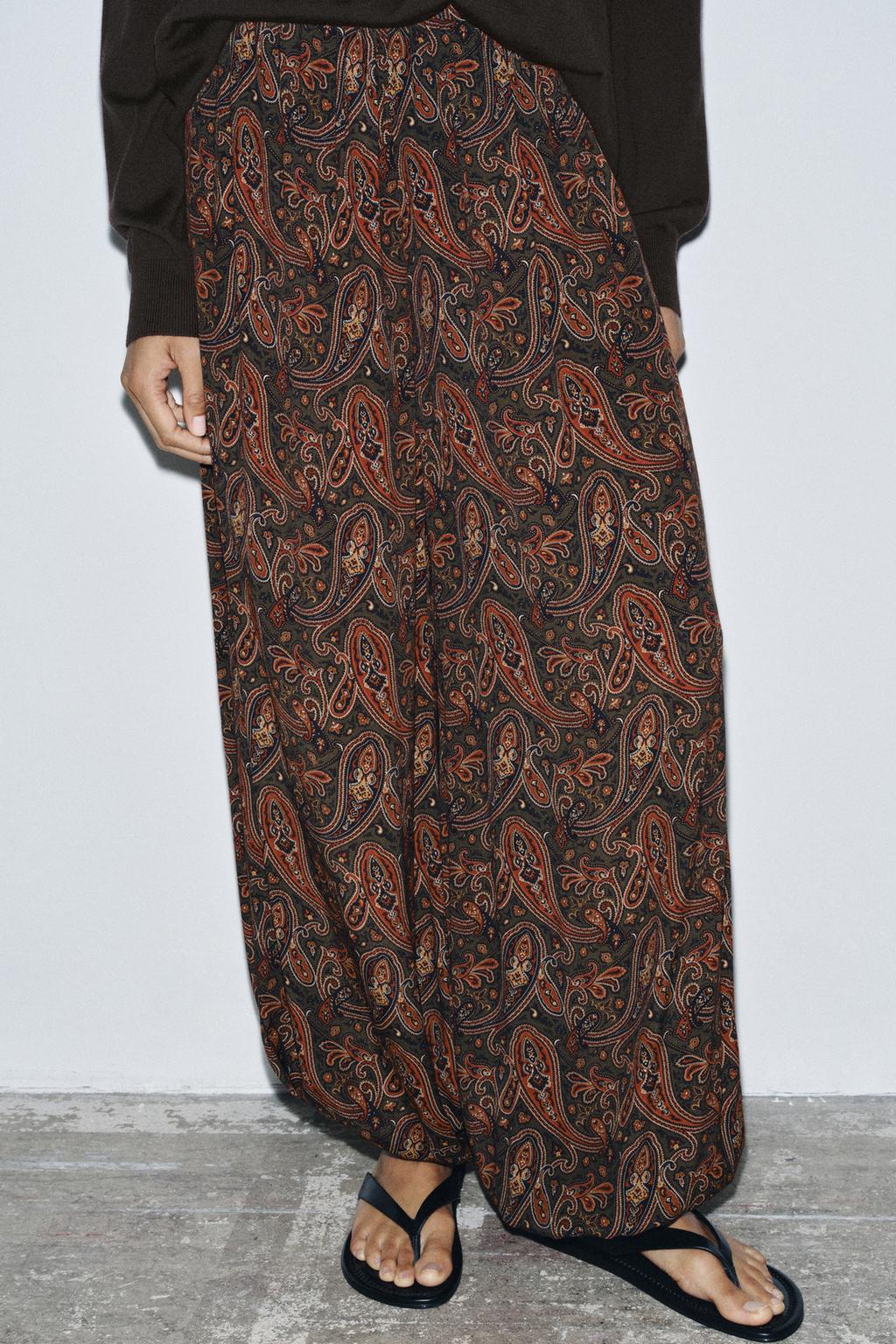 PANTALON BOUFFANT PAISLEY ZW COLLECTION
