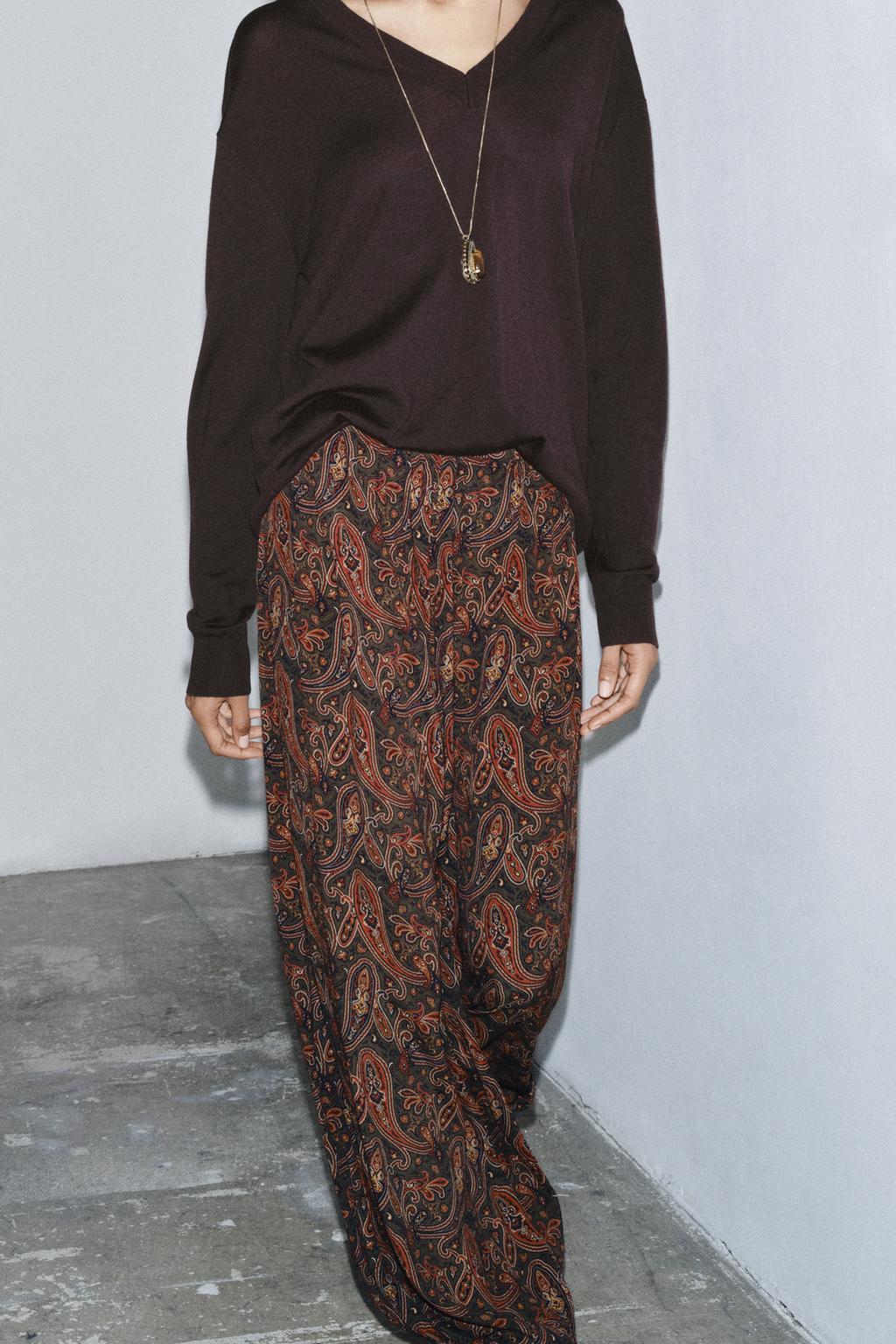 PANTALON BOUFFANT PAISLEY ZW COLLECTION