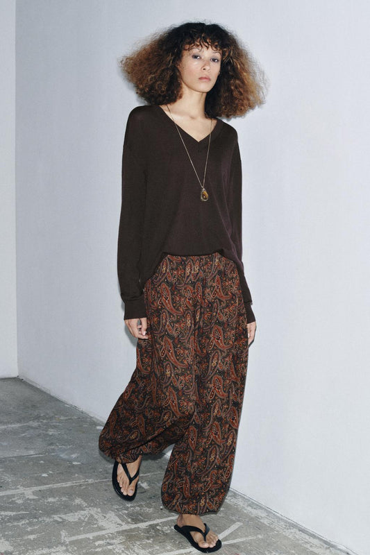 PANTALON BOUFFANT PAISLEY ZW COLLECTION