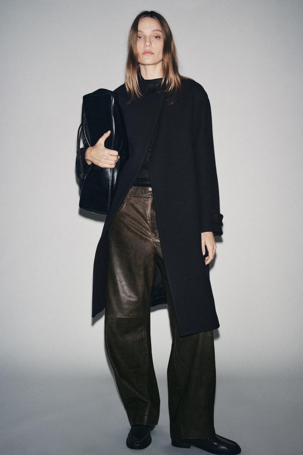 MANTEAU MÉLANGE DE LAINE ZW COLLECTION