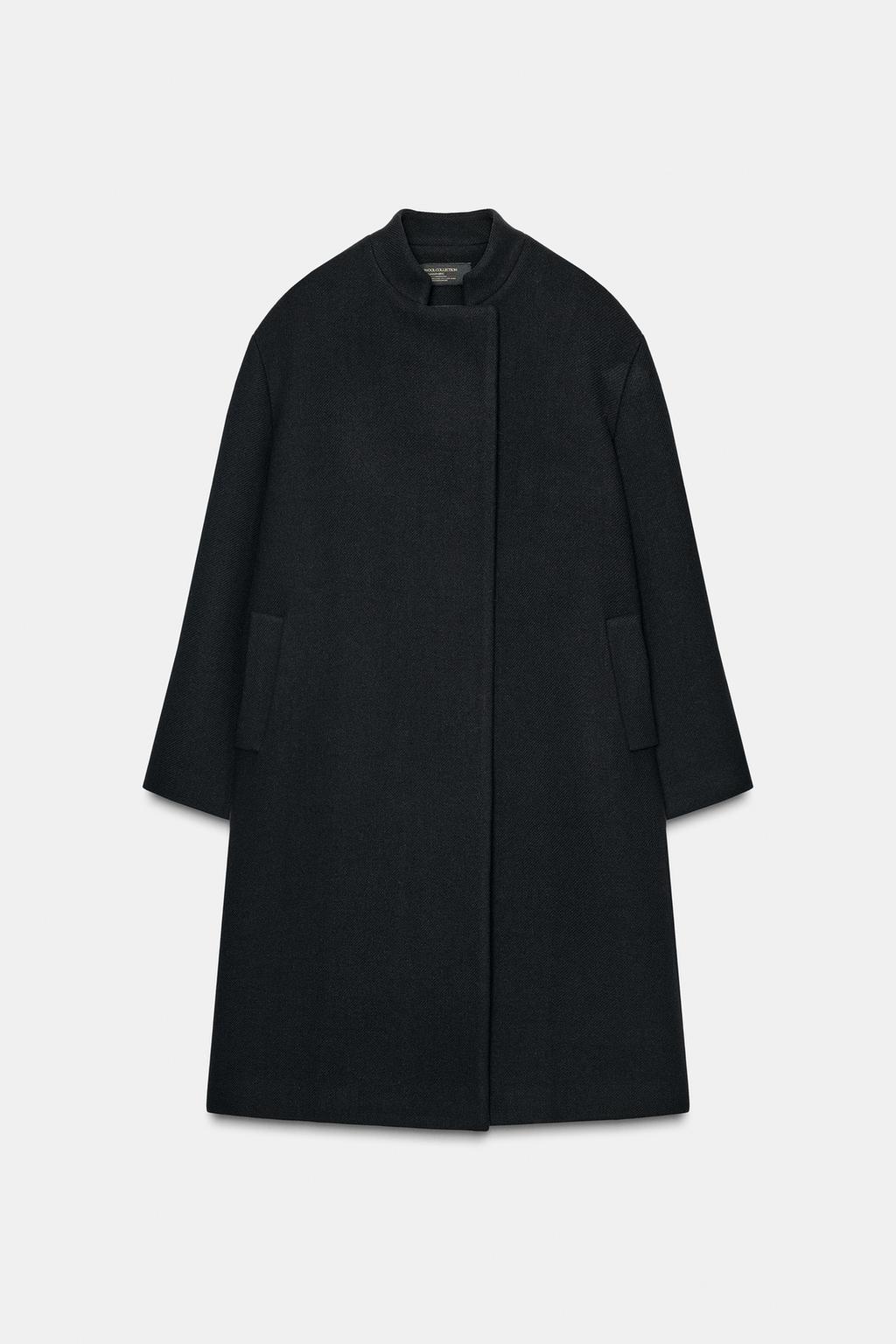 MANTEAU MÉLANGE DE LAINE ZW COLLECTION