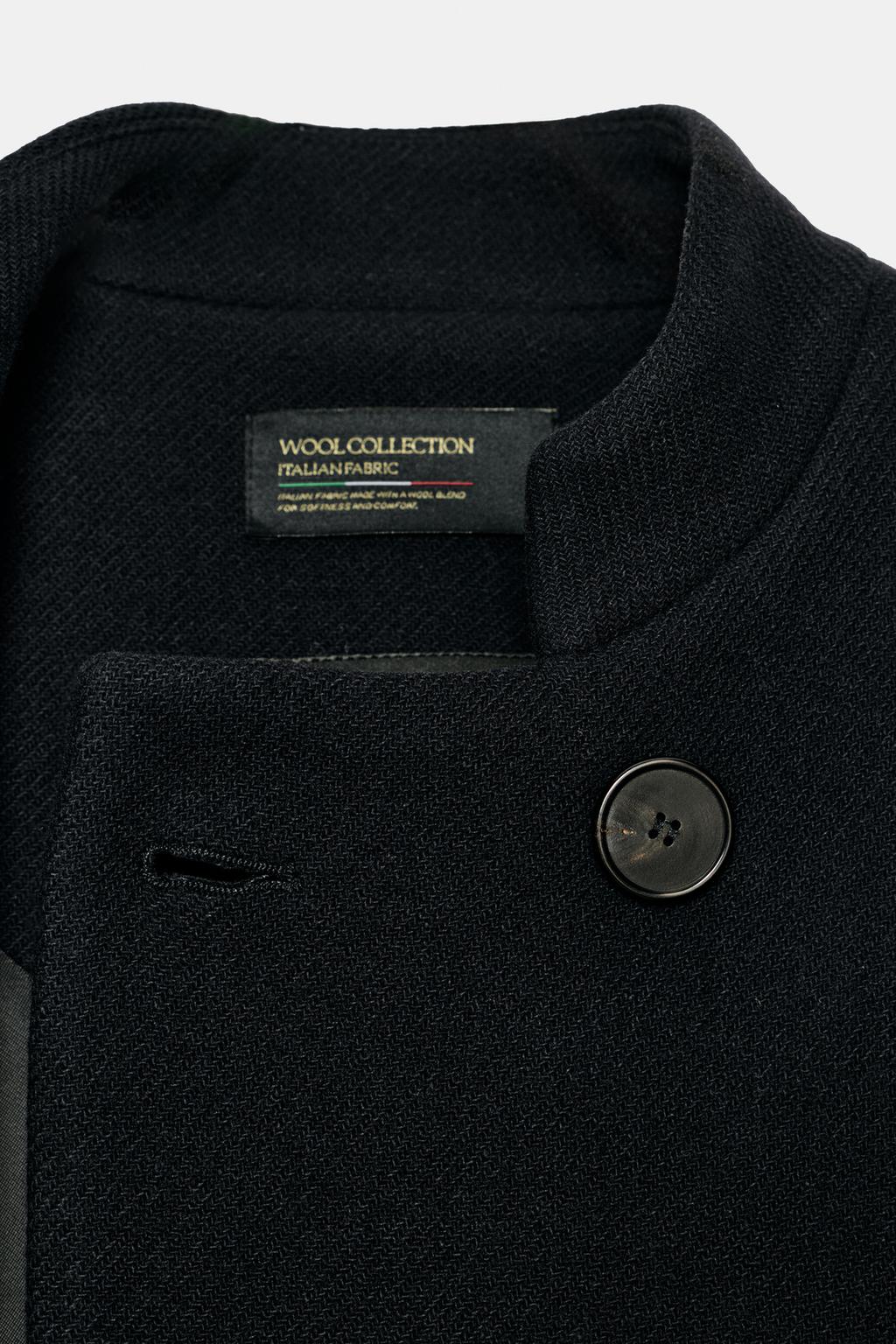 MANTEAU MÉLANGE DE LAINE ZW COLLECTION