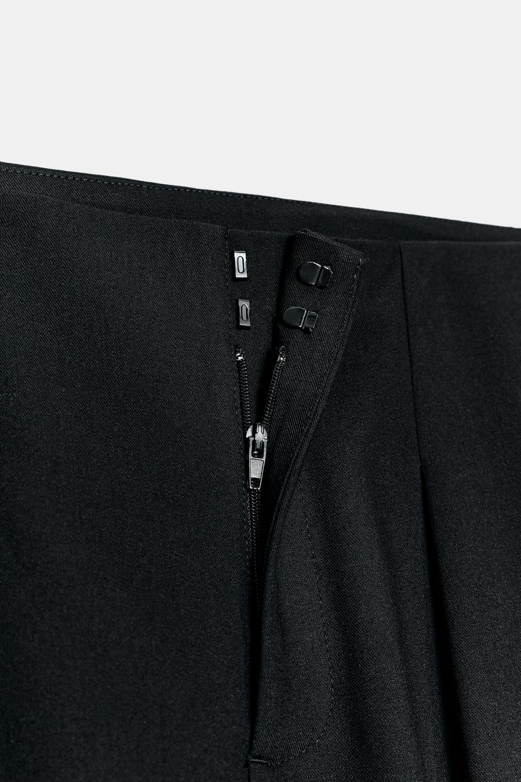 PANTALON BOUFFANT AVEC CEINTURE LARGE ZW COLLECTION