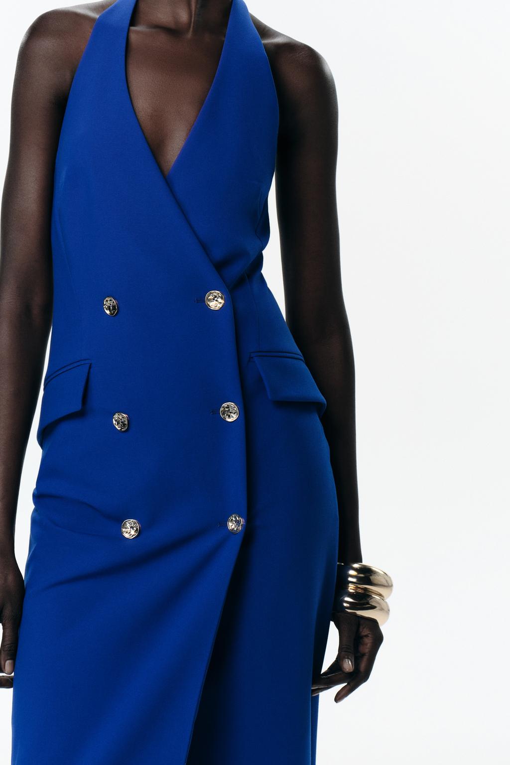 ROBE MI-LONGUE TUBE CROISÉE