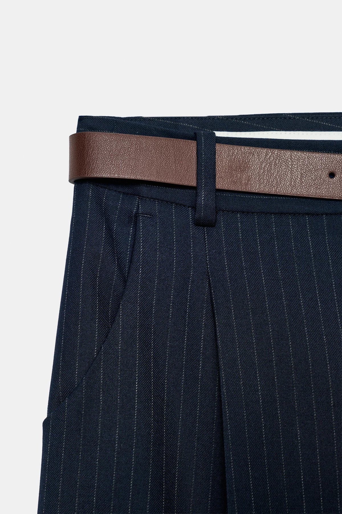 PANTALON 7/8 AVEC CEINTURE