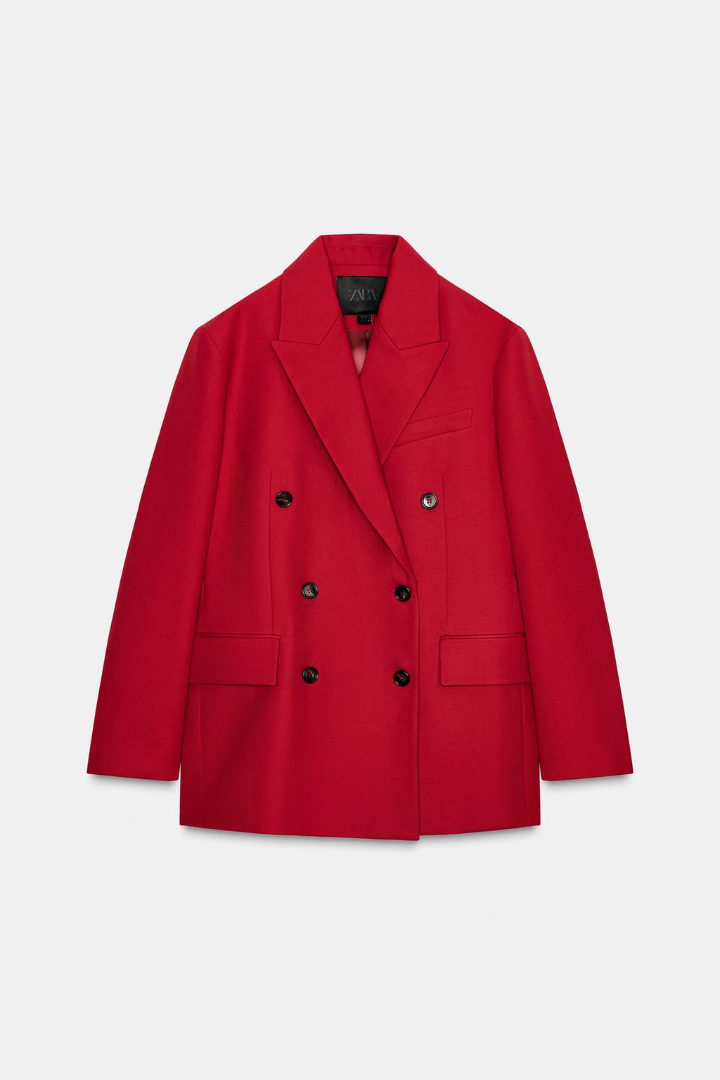 VESTE DROITE À BOUTONNAGE CROISÉ ZW COLLECTION