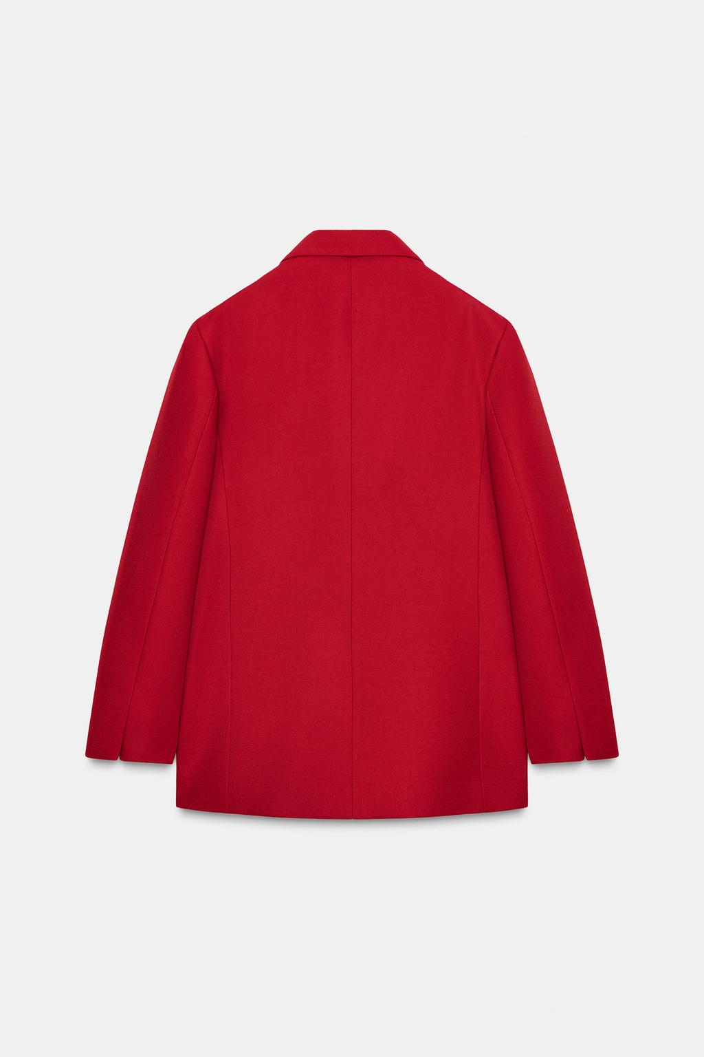 VESTE DROITE À BOUTONNAGE CROISÉ ZW COLLECTION