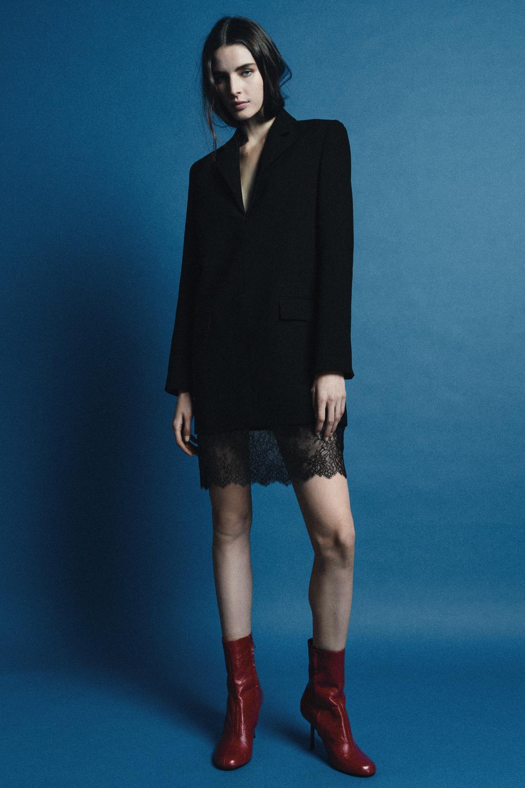 ROBE-VESTE EN DENTELLE ZW COLLECTION ÉDITION LIMITÉE