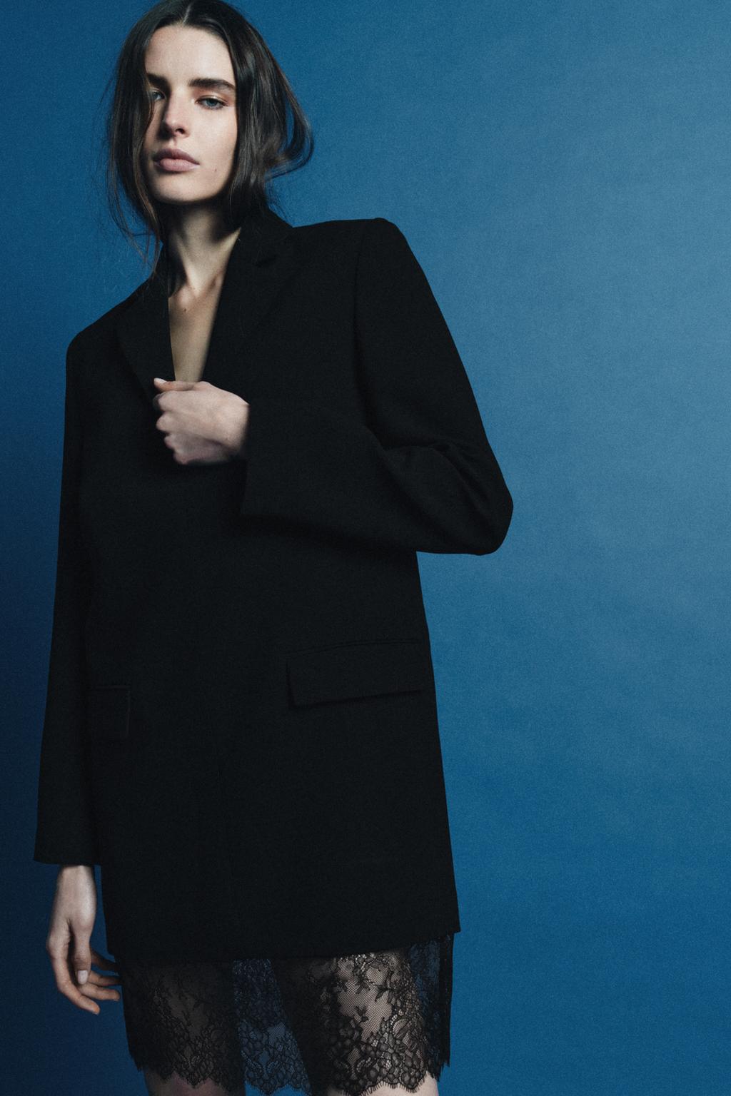 ROBE-VESTE EN DENTELLE ZW COLLECTION ÉDITION LIMITÉE