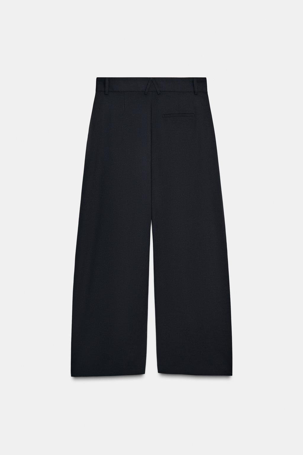 PANTALON LARGE À PINCES ZW COLLECTION