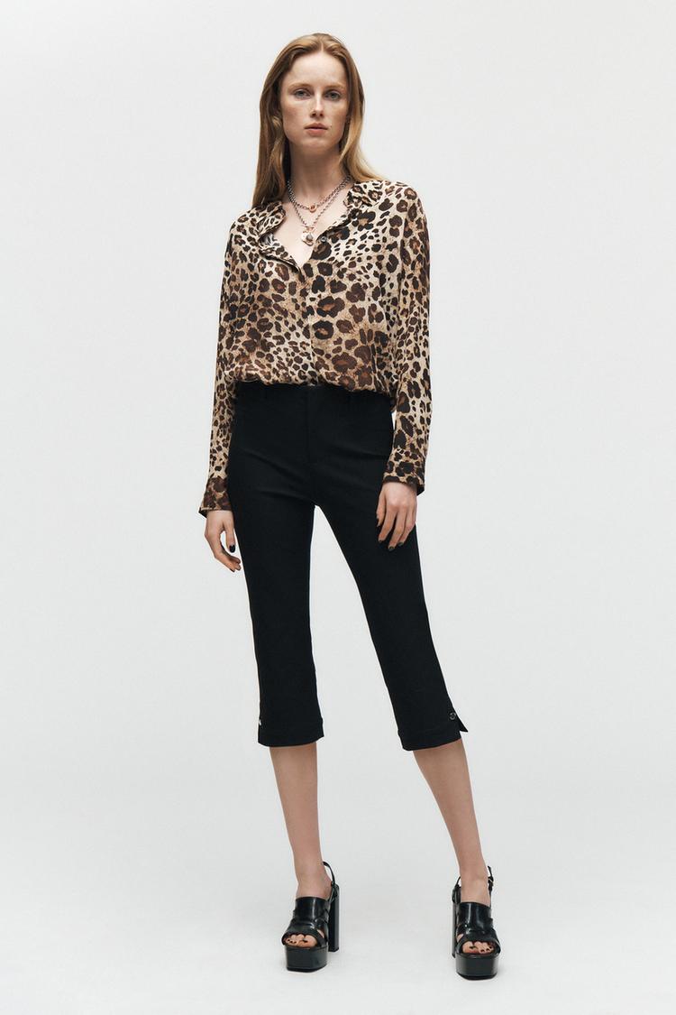 Chemise À Imprimé Animal 🐆 Collection ZW