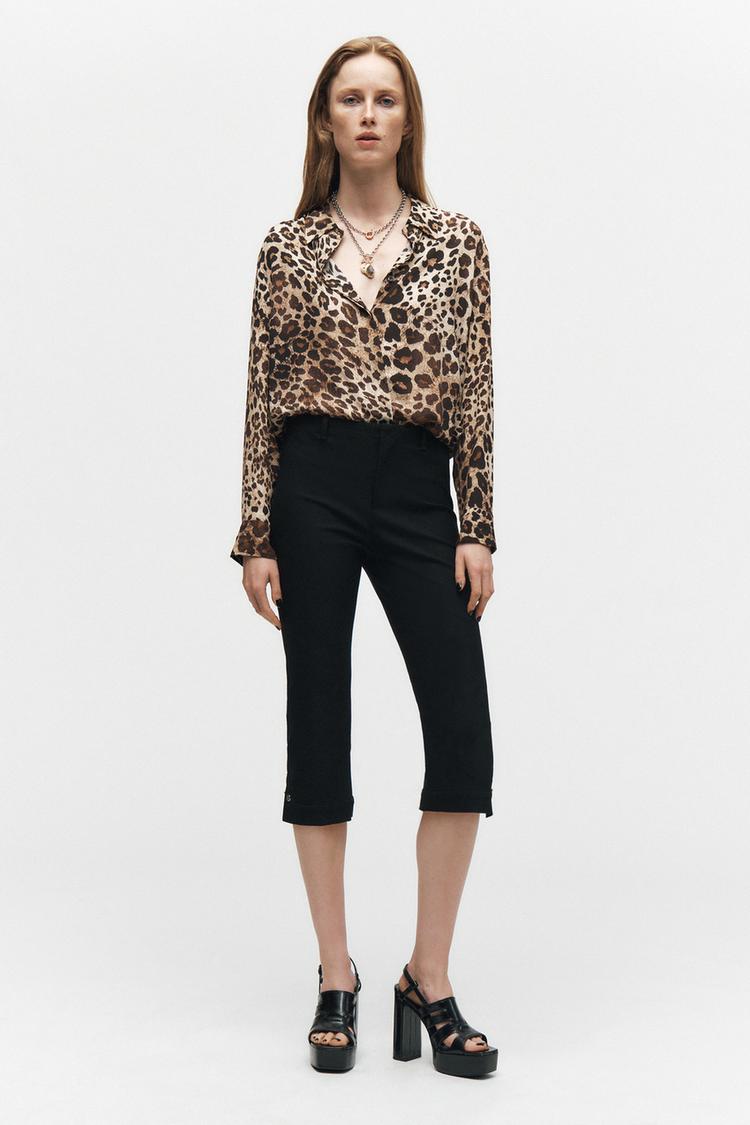 Chemise À Imprimé Animal 🐆 Collection ZW