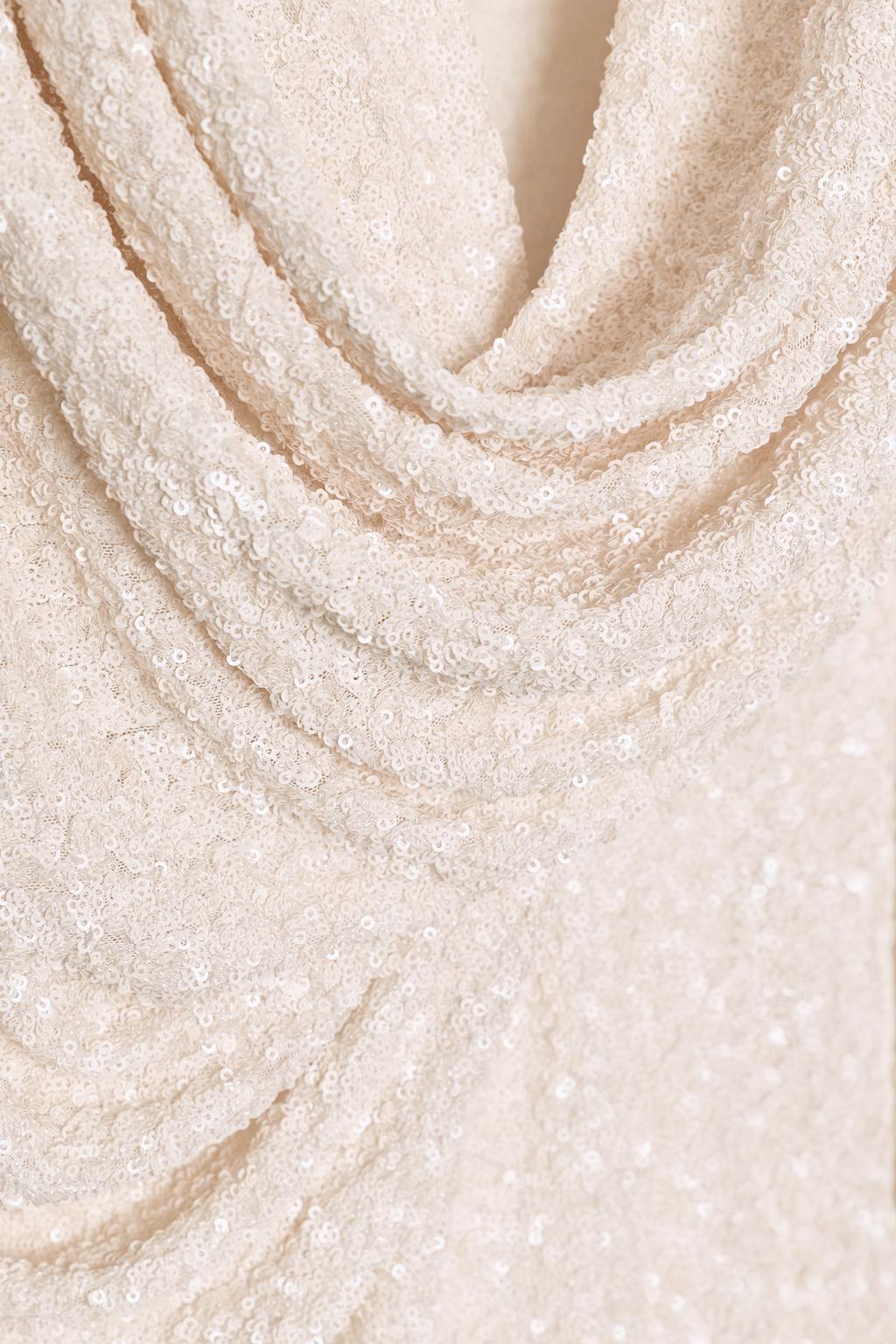 ROBE COURTE À PAILLETTES ZW COLLECTION