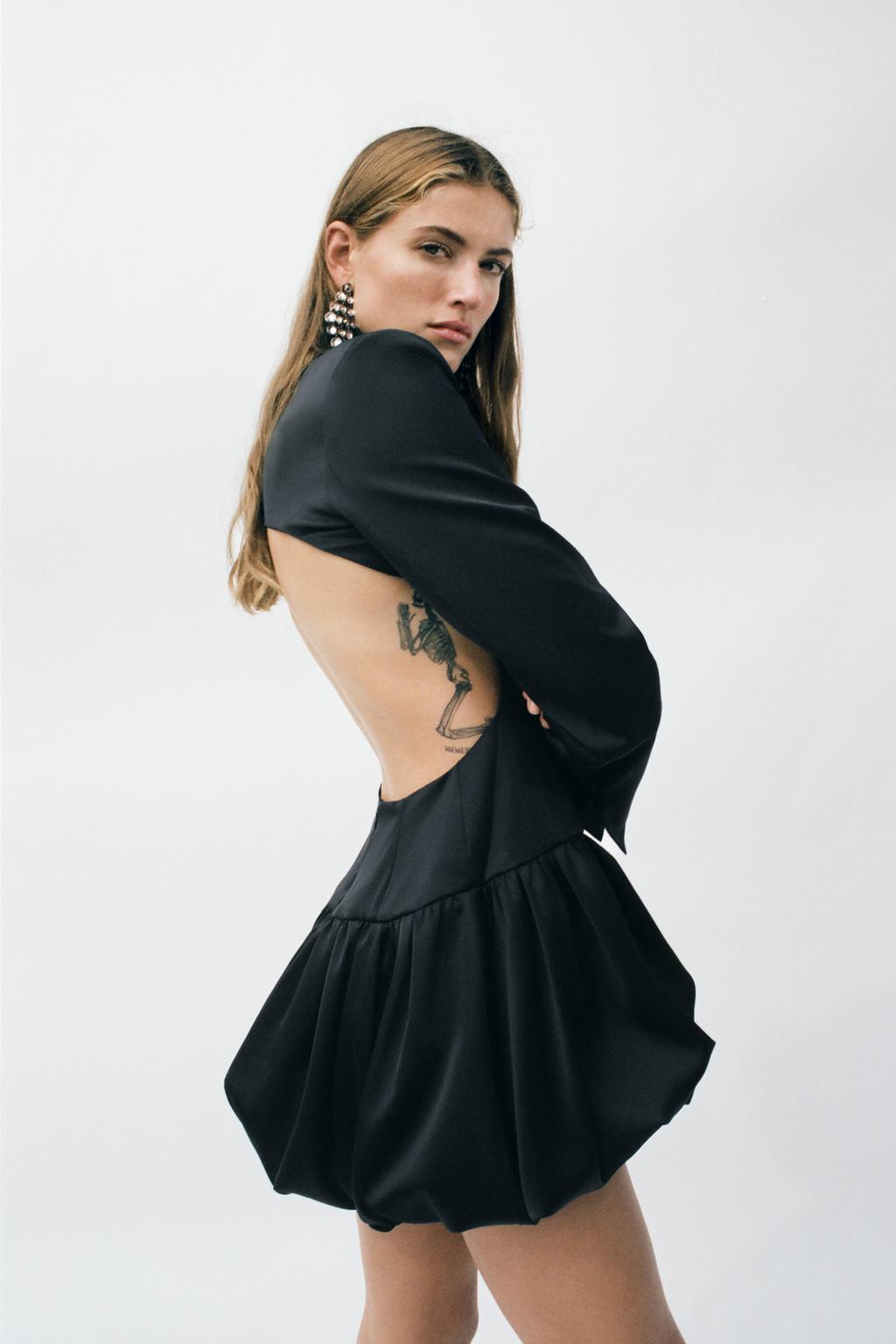 ROBE COURTE EFFET BALLON