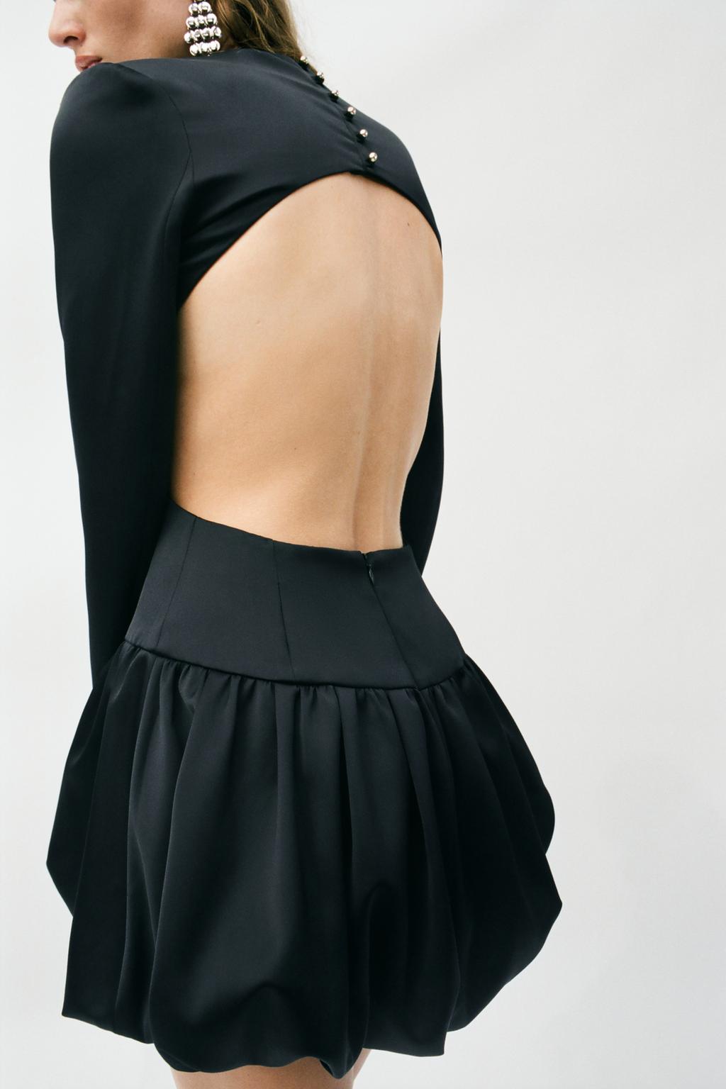 ROBE COURTE EFFET BALLON