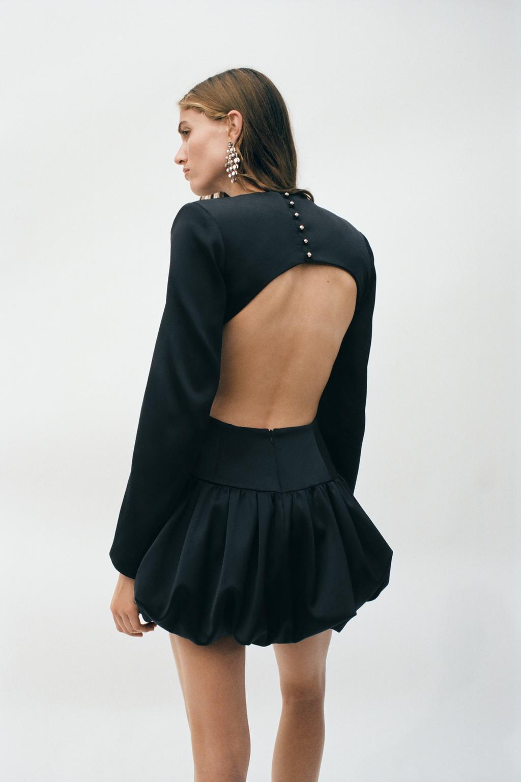 ROBE COURTE EFFET BALLON