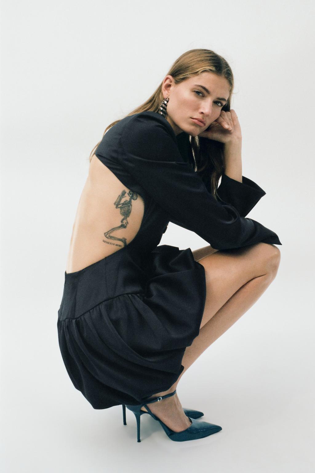 ROBE COURTE EFFET BALLON