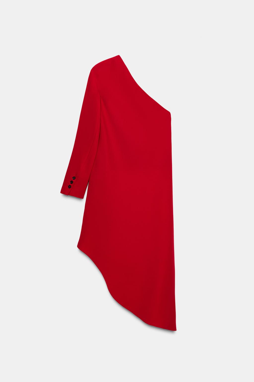 ROBE LONGUE ASYMÉTRIQUE ZW COLLECTION