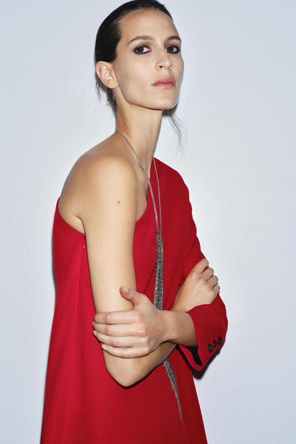 ROBE LONGUE ASYMÉTRIQUE ZW COLLECTION