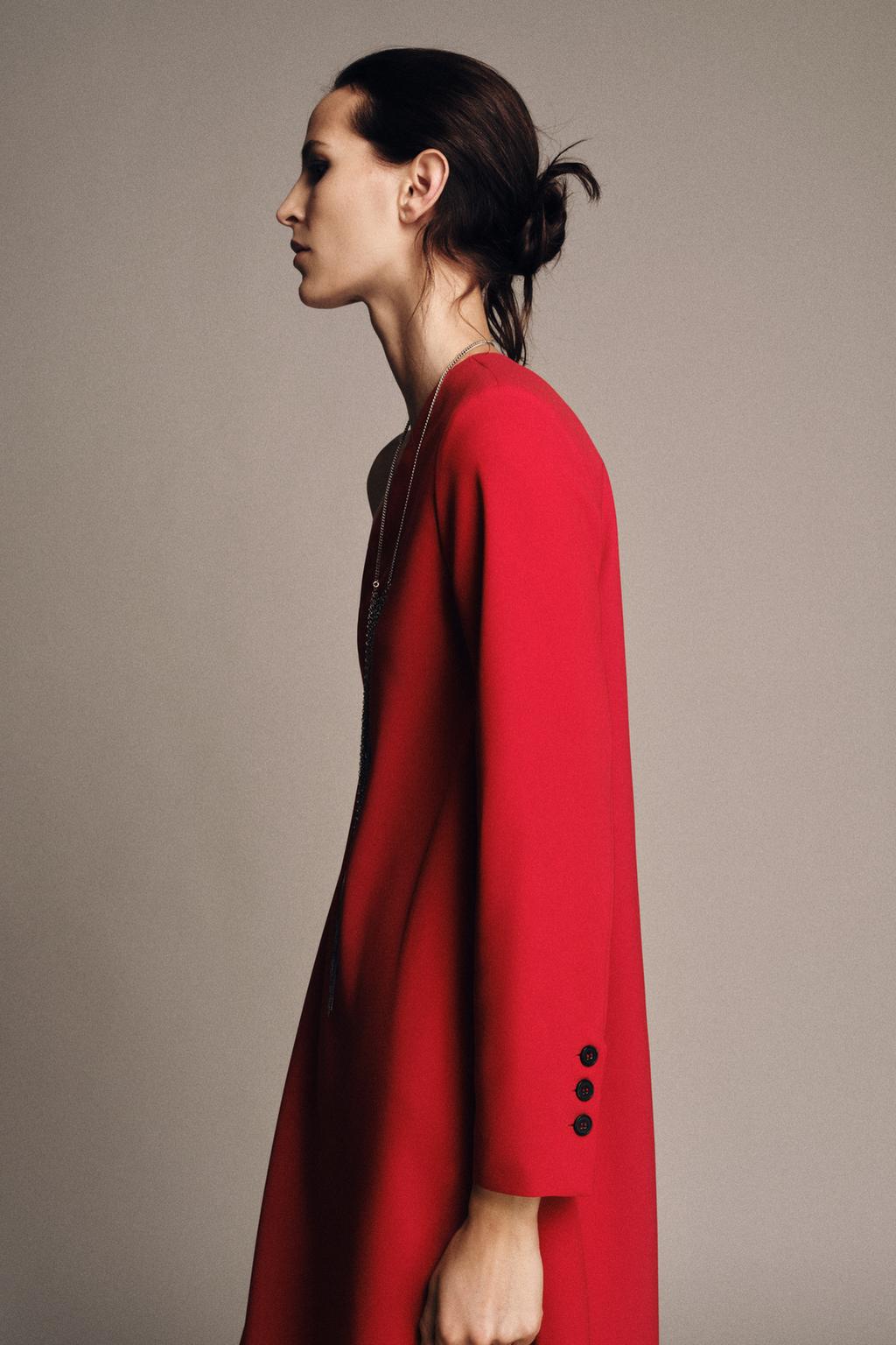 ROBE LONGUE ASYMÉTRIQUE ZW COLLECTION