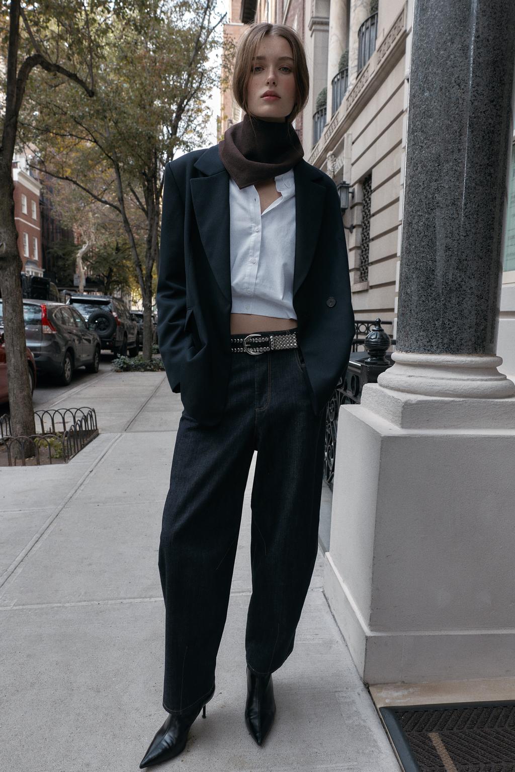BLAZER OVERSIZE CROISÉ SERGÉ