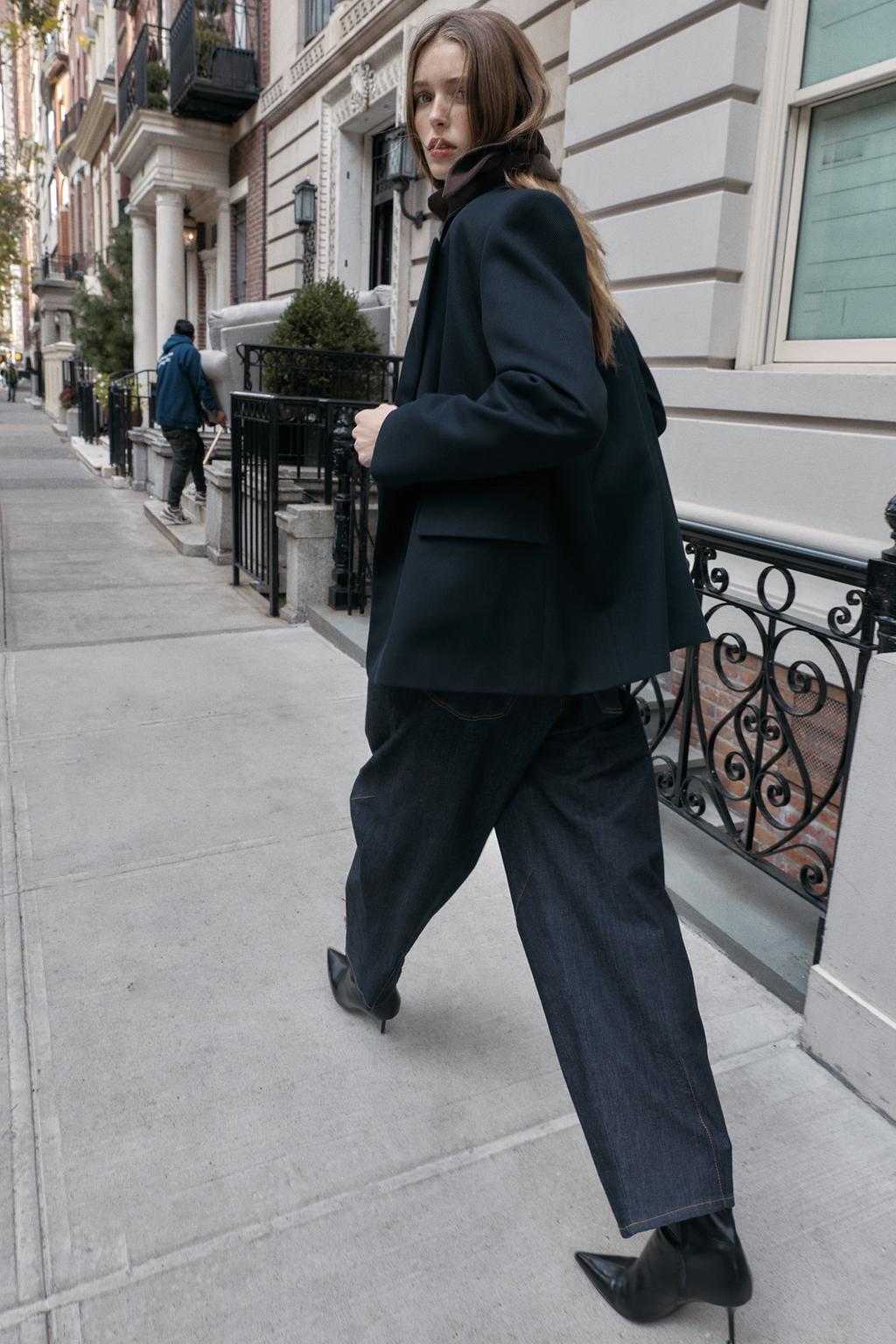 BLAZER OVERSIZE CROISÉ SERGÉ