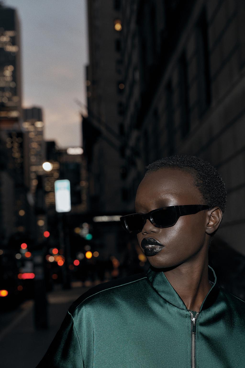 BLOUSON BOMBER SATINÉ