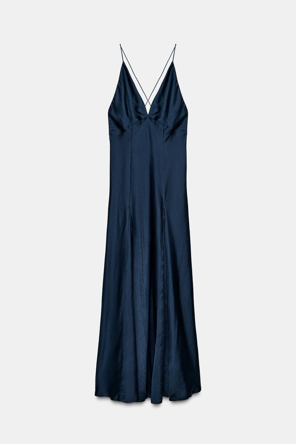 ROBE LONGUE SATINÉE ZW COLLECTION