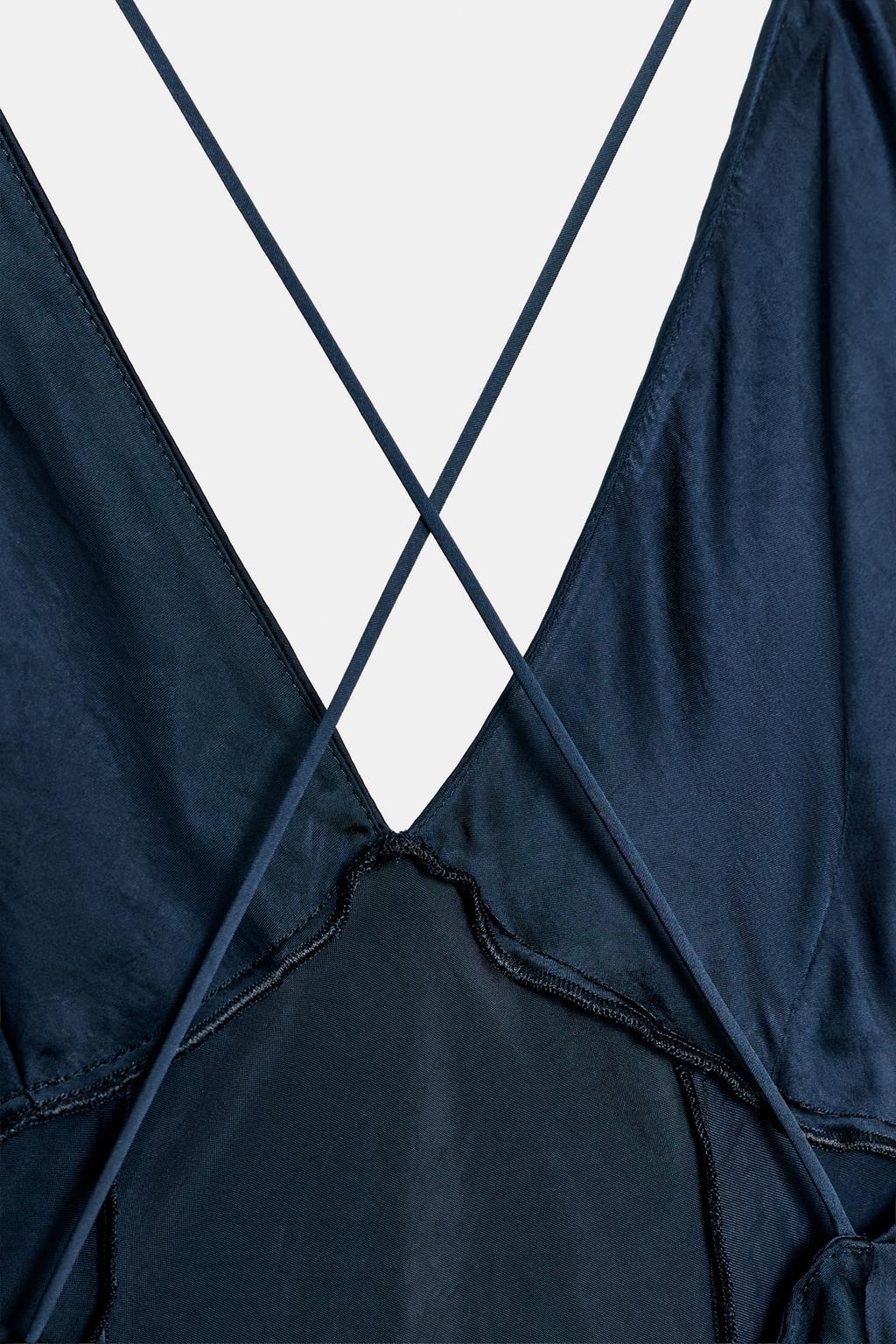 ROBE LONGUE SATINÉE ZW COLLECTION